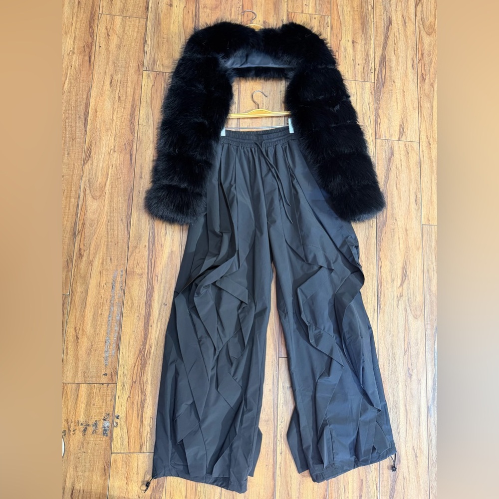 Faux Fur Bolero Puffer Fur - Picture 11 of 16